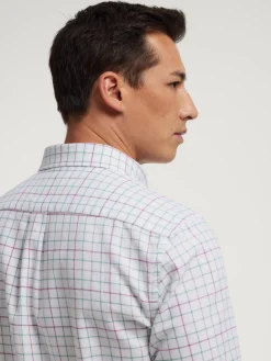 Franela<Alvaro Moreno CAMISA FLANNEL CHECKS Verde