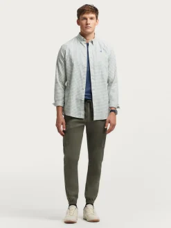 Franela<Alvaro Moreno CAMISA FLANNEL CHECKS Verde