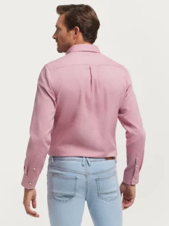 Franela<Alvaro Moreno CAMISA FLANNEL TWILL Rosa