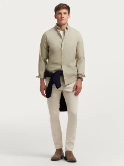 Franela<Alvaro Moreno CAMISA FLANNEL TWILL Verde