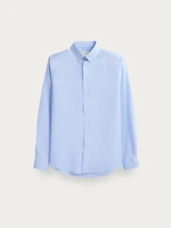 Casual<Alvaro Moreno CAMISA MICROESPIGA Celeste