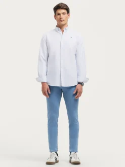 Oxford<Alvaro Moreno CAMISA OXFORD ASTON Celeste