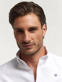 Oxford<Alvaro Moreno CAMISA OXFORD BASIC Blanco