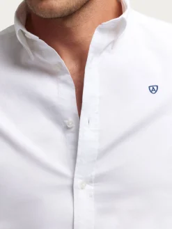Oxford<Alvaro Moreno CAMISA OXFORD BASIC Blanco