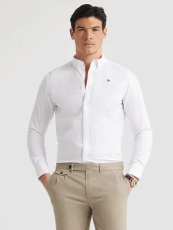 Oxford<Alvaro Moreno CAMISA OXFORD BASIC Blanco