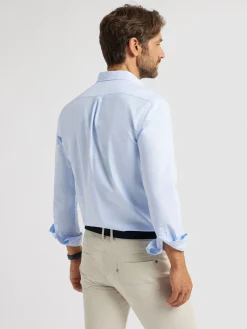 Oxford<Alvaro Moreno CAMISA OXFORD BASIC Celeste