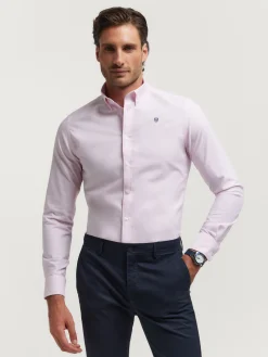 Oxford<Alvaro Moreno CAMISA OXFORD BASIC Rosa