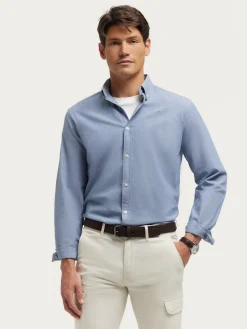 Oxford<Alvaro Moreno CAMISA OXFORD CHAMBRAY Azul
