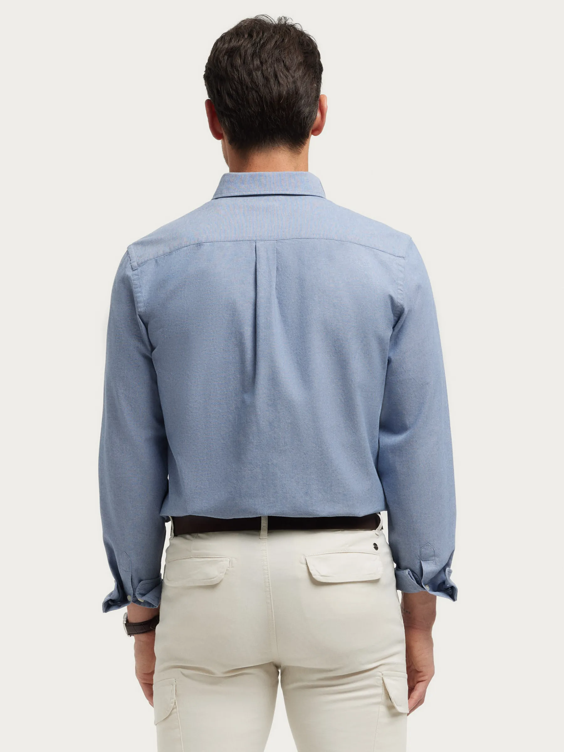 Oxford<Alvaro Moreno CAMISA OXFORD CHAMBRAY Azul