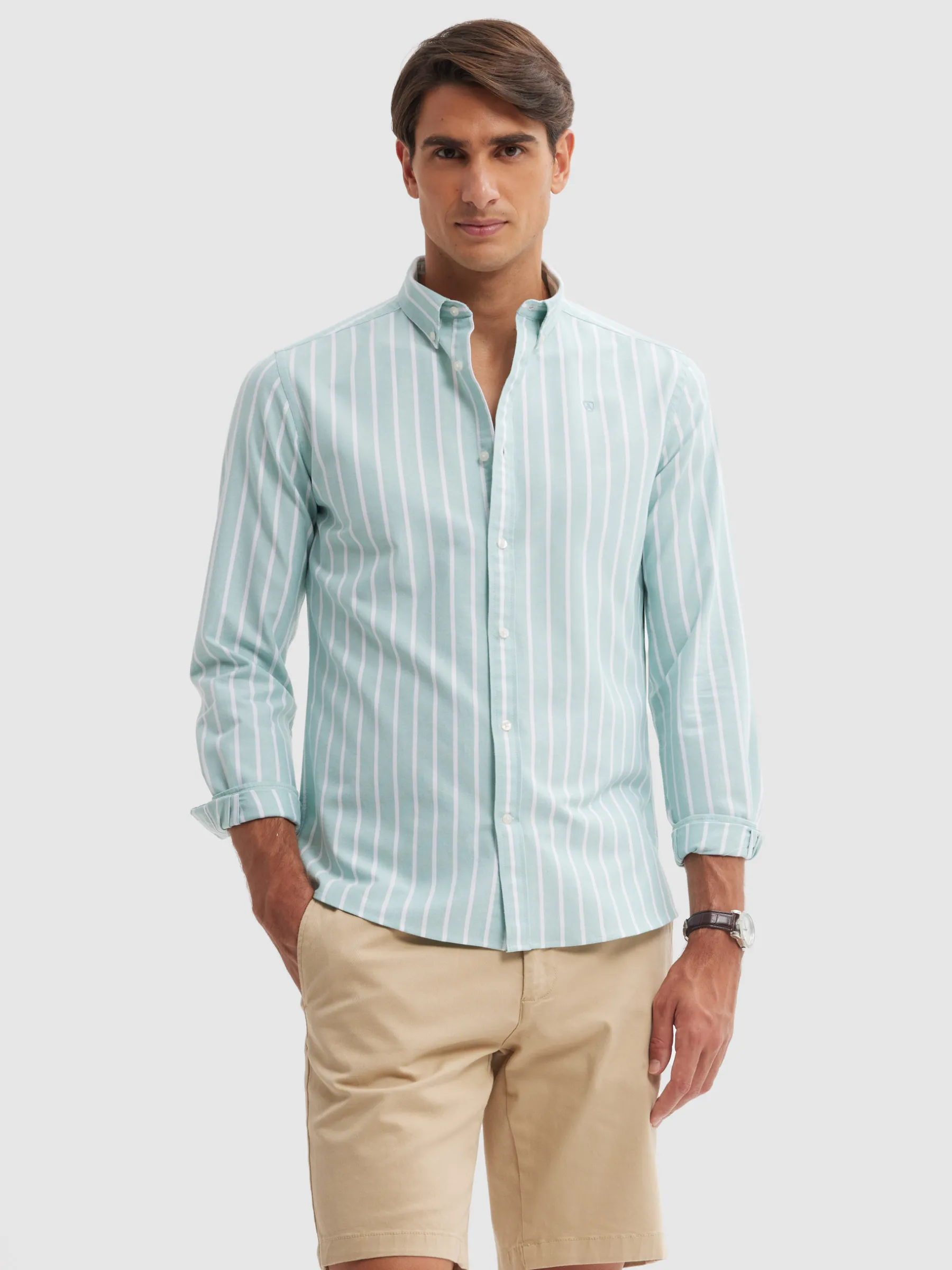 Oxford<Alvaro Moreno CAMISA OXFORD CLASSIC Verde