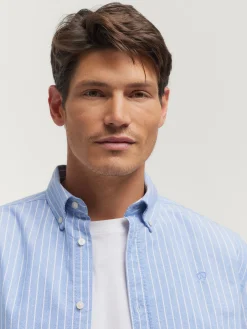 Oxford<Alvaro Moreno CAMISA OXFORD CLUB Azul