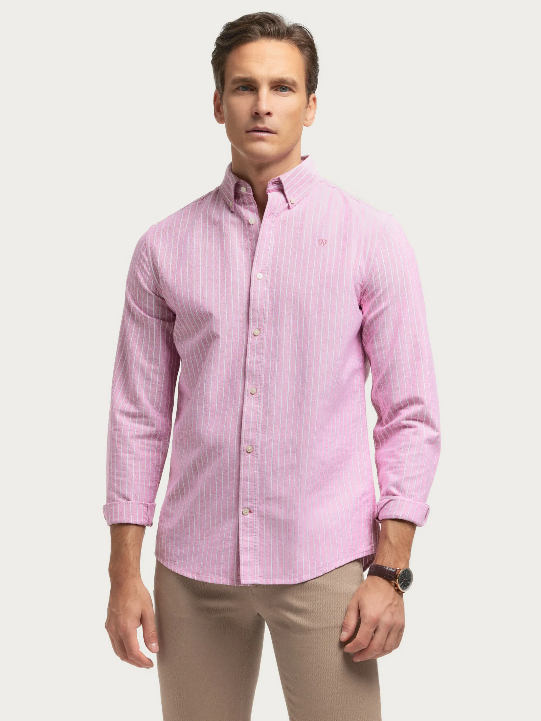 Oxford<Alvaro Moreno CAMISA OXFORD CLUB Burdeos