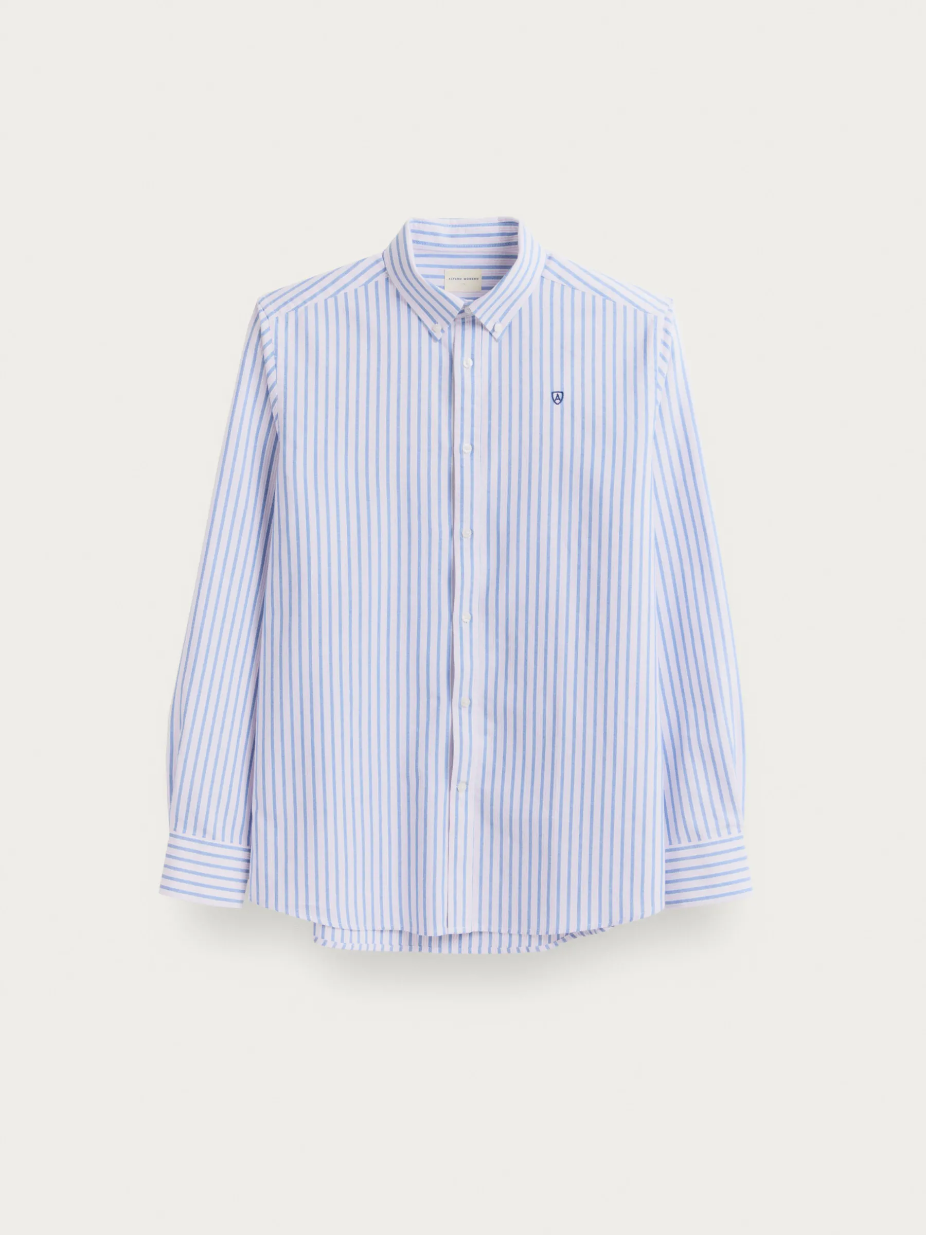 Oxford<Alvaro Moreno CAMISA OXFORD FANCY STR Azul