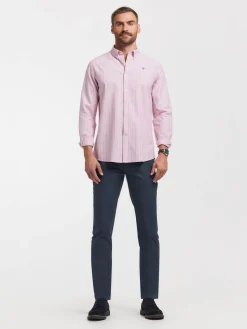 Oxford<Alvaro Moreno CAMISA OXFORD FANCY STR Rojo
