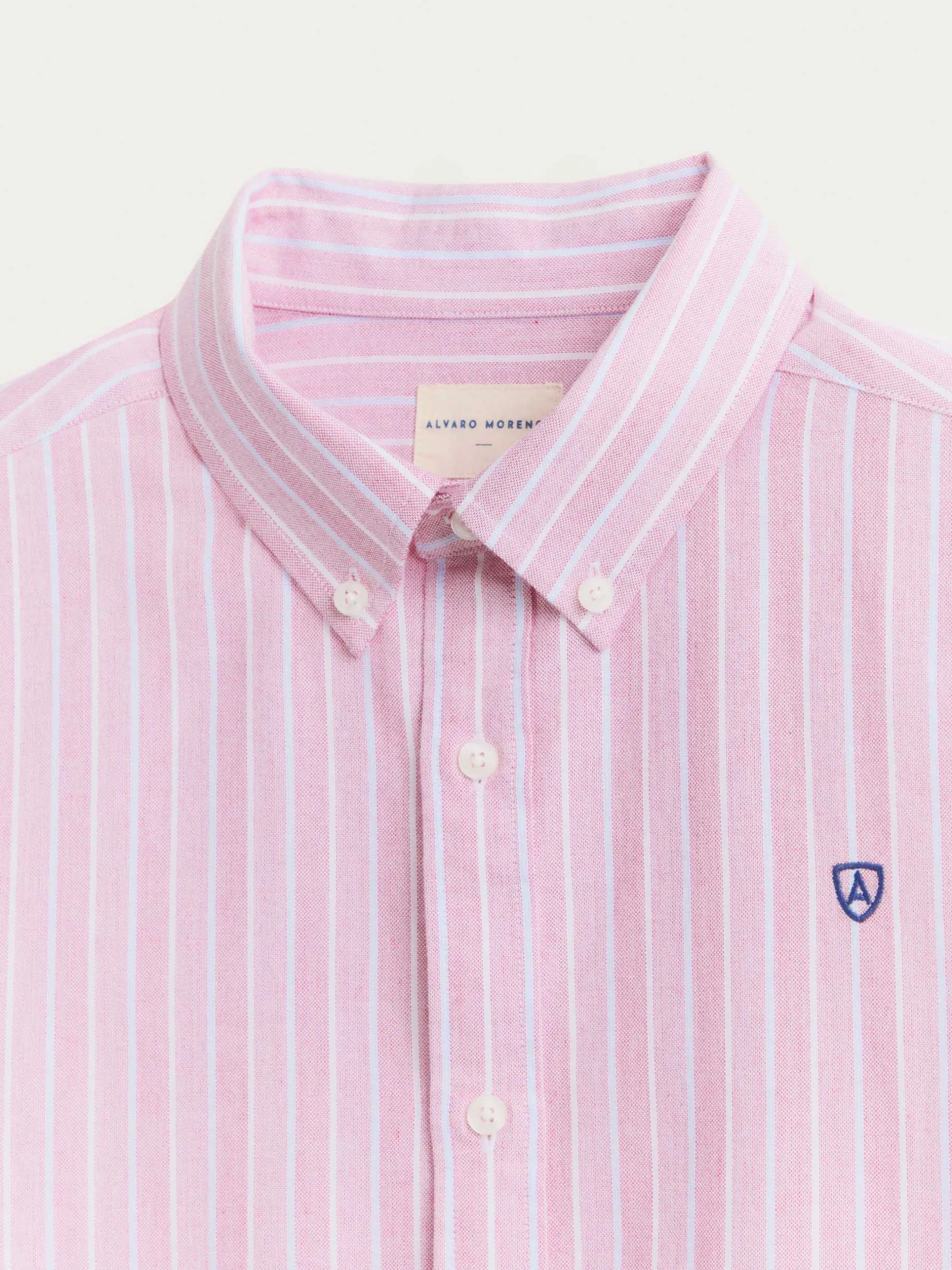 Oxford<Alvaro Moreno CAMISA OXFORD FANCY STR Rojo