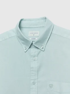 Oxford<Alvaro Moreno CAMISA OXFORD POCKET DYE Verde Agua