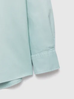 Oxford<Alvaro Moreno CAMISA OXFORD POCKET DYE Verde Agua