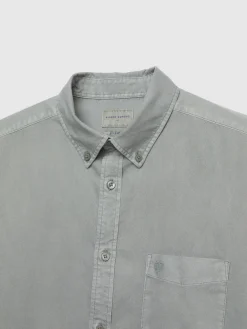 Oxford<Alvaro Moreno CAMISA OXFORD POCKET DYE Gris
