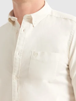 Oxford<Alvaro Moreno CAMISA OXFORD POCKET DYE Crudo