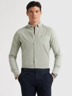 Oxford<Alvaro Moreno CAMISA OXFORD POCKET DYE Verde