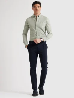 Oxford<Alvaro Moreno CAMISA OXFORD POCKET DYE Verde