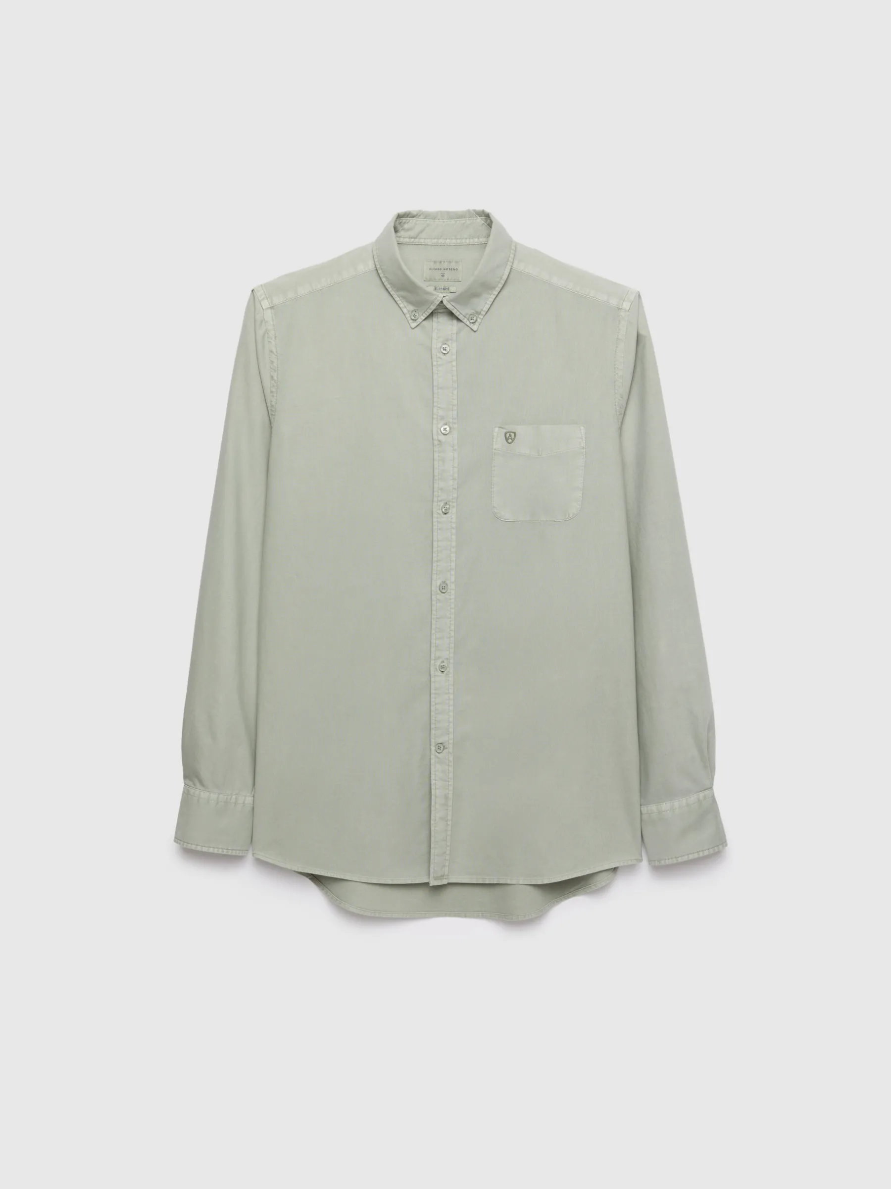 Oxford<Alvaro Moreno CAMISA OXFORD POCKET DYE Verde