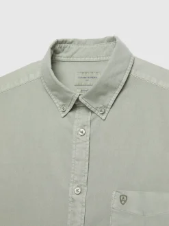 Oxford<Alvaro Moreno CAMISA OXFORD POCKET DYE Verde