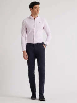Oxford<Alvaro Moreno CAMISA OXFORD RAYAS BASIC Rosa
