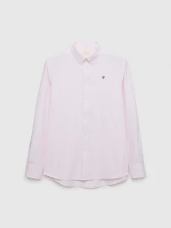 Oxford<Alvaro Moreno CAMISA OXFORD RAYAS BASIC Rosa