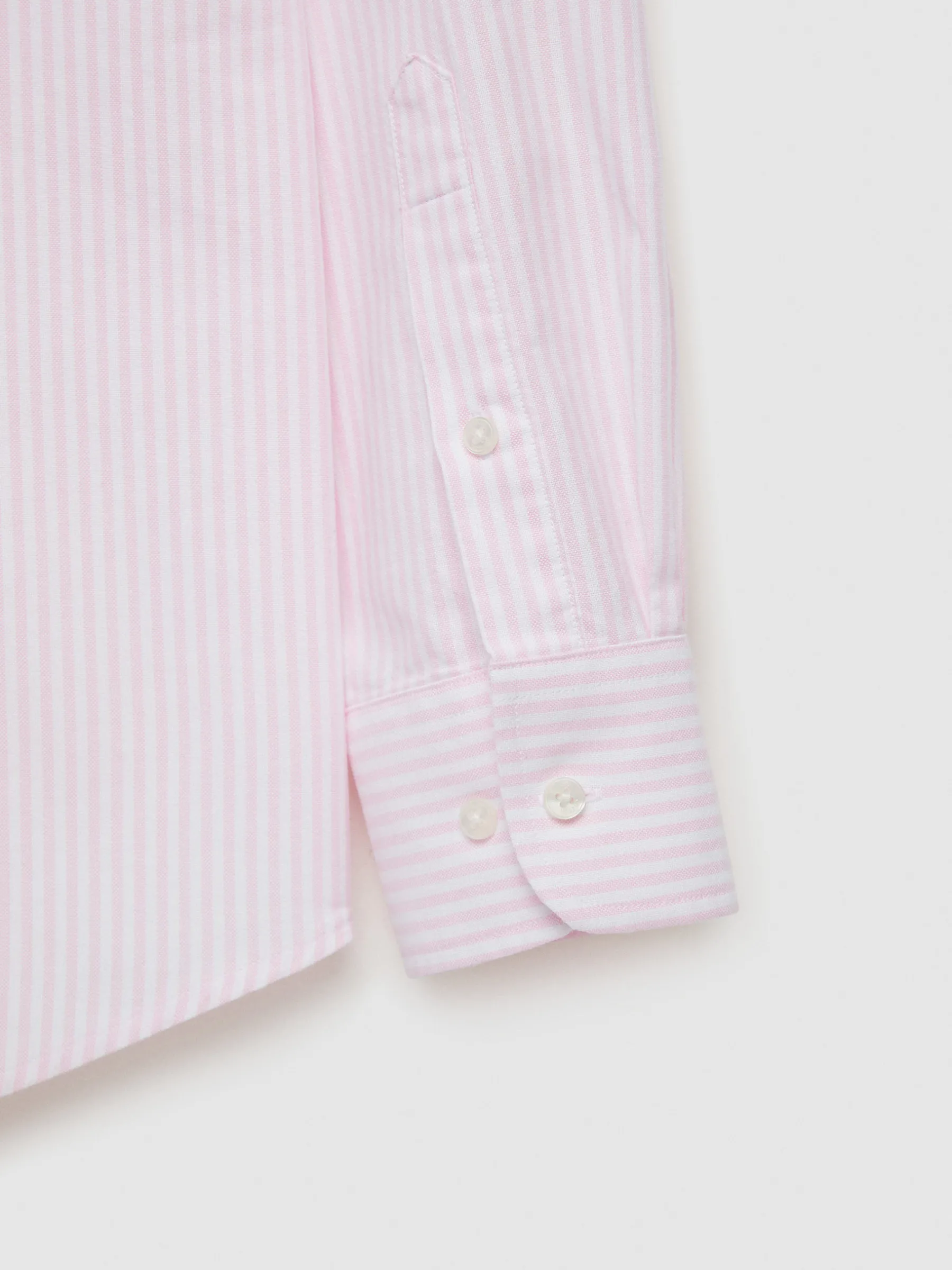 Oxford<Alvaro Moreno CAMISA OXFORD RAYAS BASIC Rosa