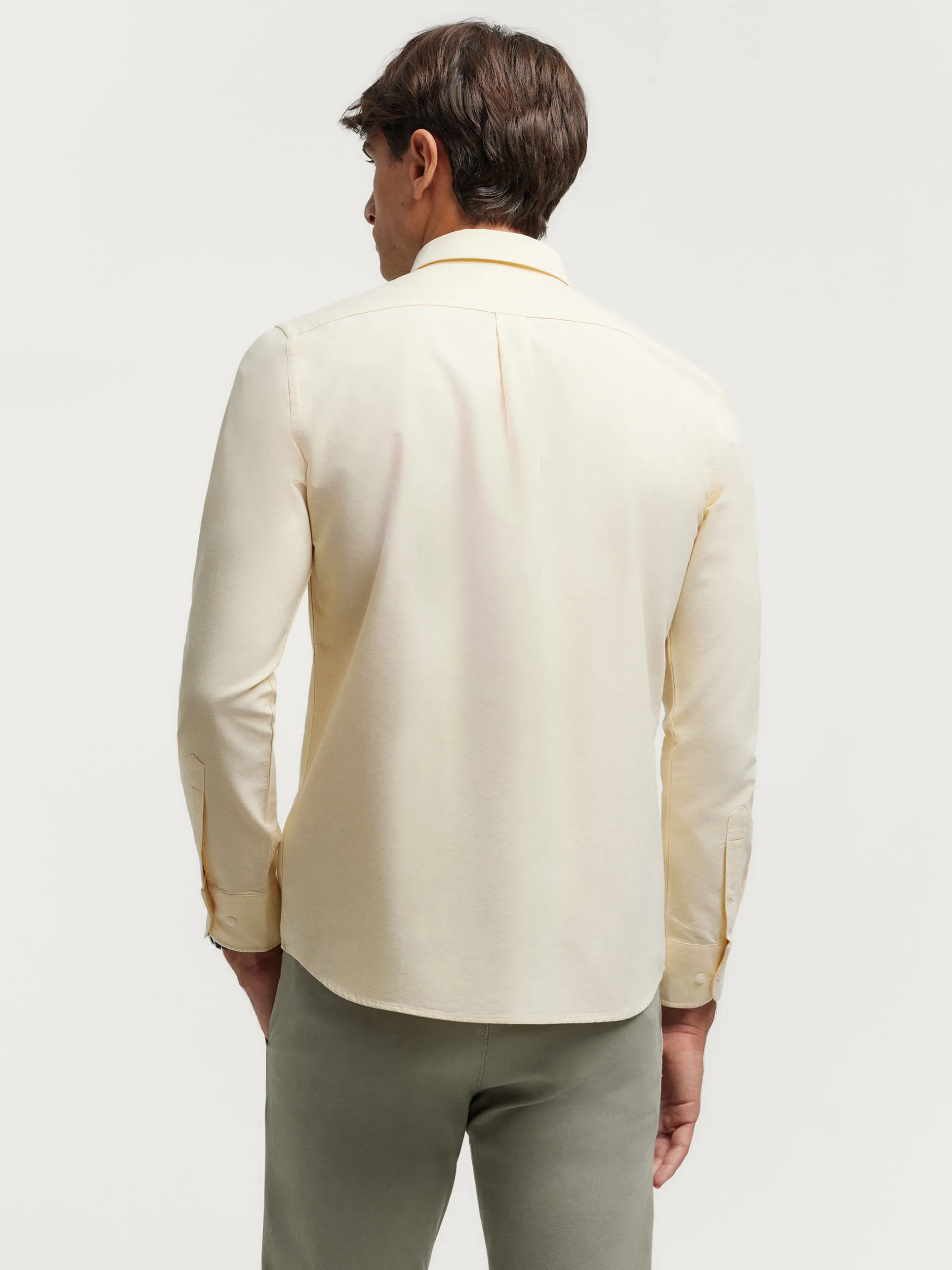 Oxford<Alvaro Moreno CAMISA OXFORD SOLID Amarillo