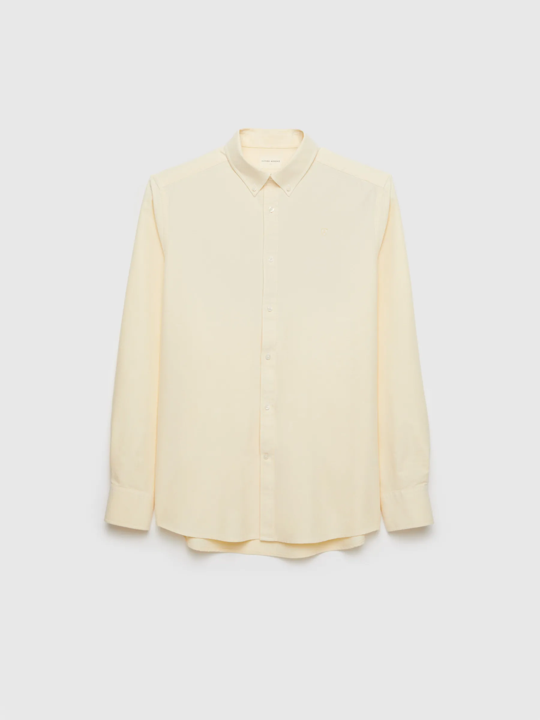 Oxford<Alvaro Moreno CAMISA OXFORD SOLID Amarillo
