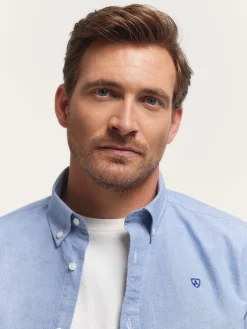 Oxford<Alvaro Moreno CAMISA OXFORD SOLID Azul