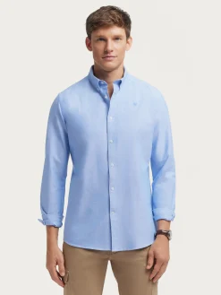 Oxford<Alvaro Moreno CAMISA OXFORD SOLID Azul