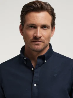 Oxford<Alvaro Moreno CAMISA OXFORD SOLID Azul Marino