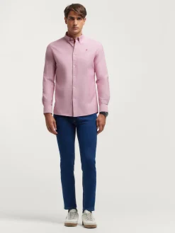 Oxford<Alvaro Moreno CAMISA OXFORD SOLID Burdeos