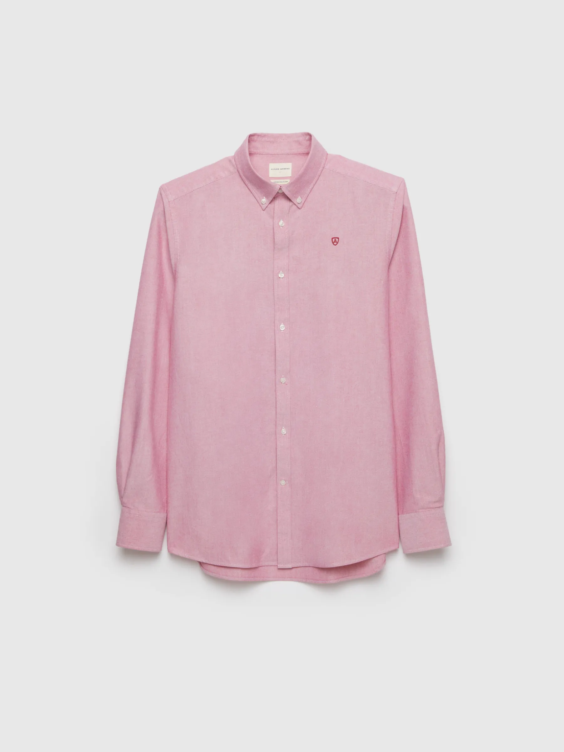 Oxford<Alvaro Moreno CAMISA OXFORD SOLID Burdeos