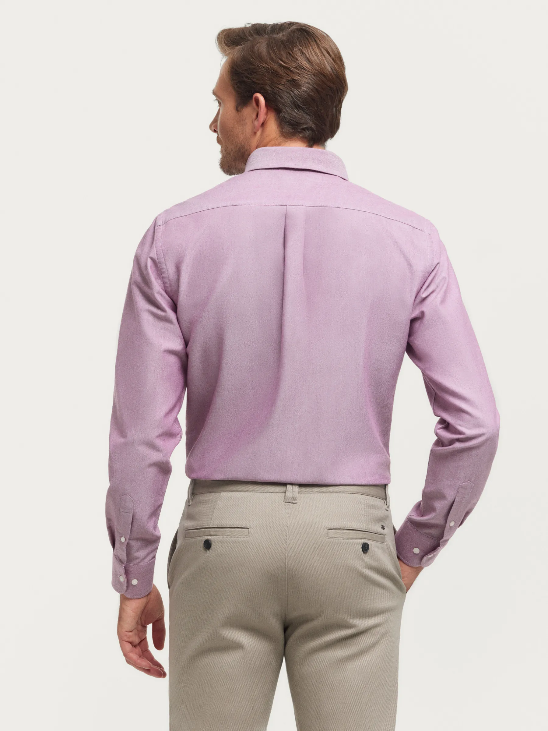 Oxford<Alvaro Moreno CAMISA OXFORD SOLID Burdeos