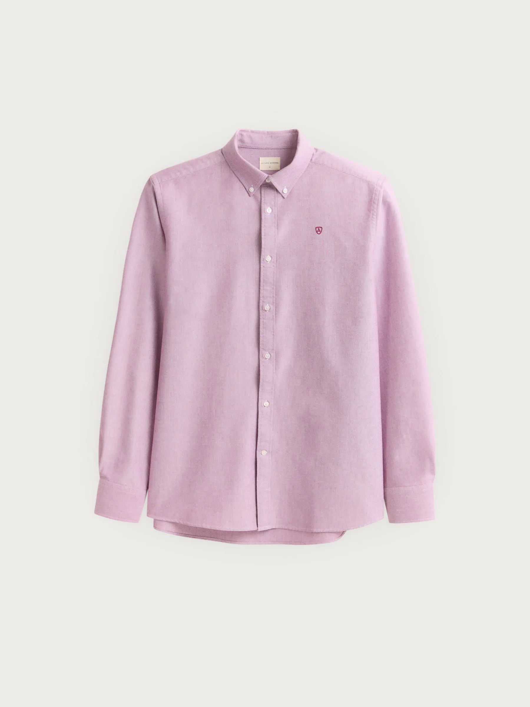 Oxford<Alvaro Moreno CAMISA OXFORD SOLID Burdeos