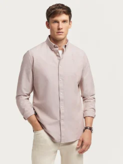 Oxford<Alvaro Moreno CAMISA OXFORD SOLID Camel