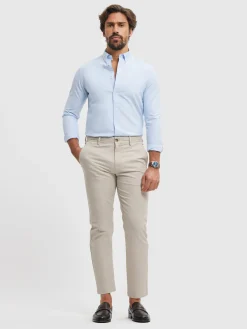 Oxford<Alvaro Moreno CAMISA OXFORD SOLID Celeste