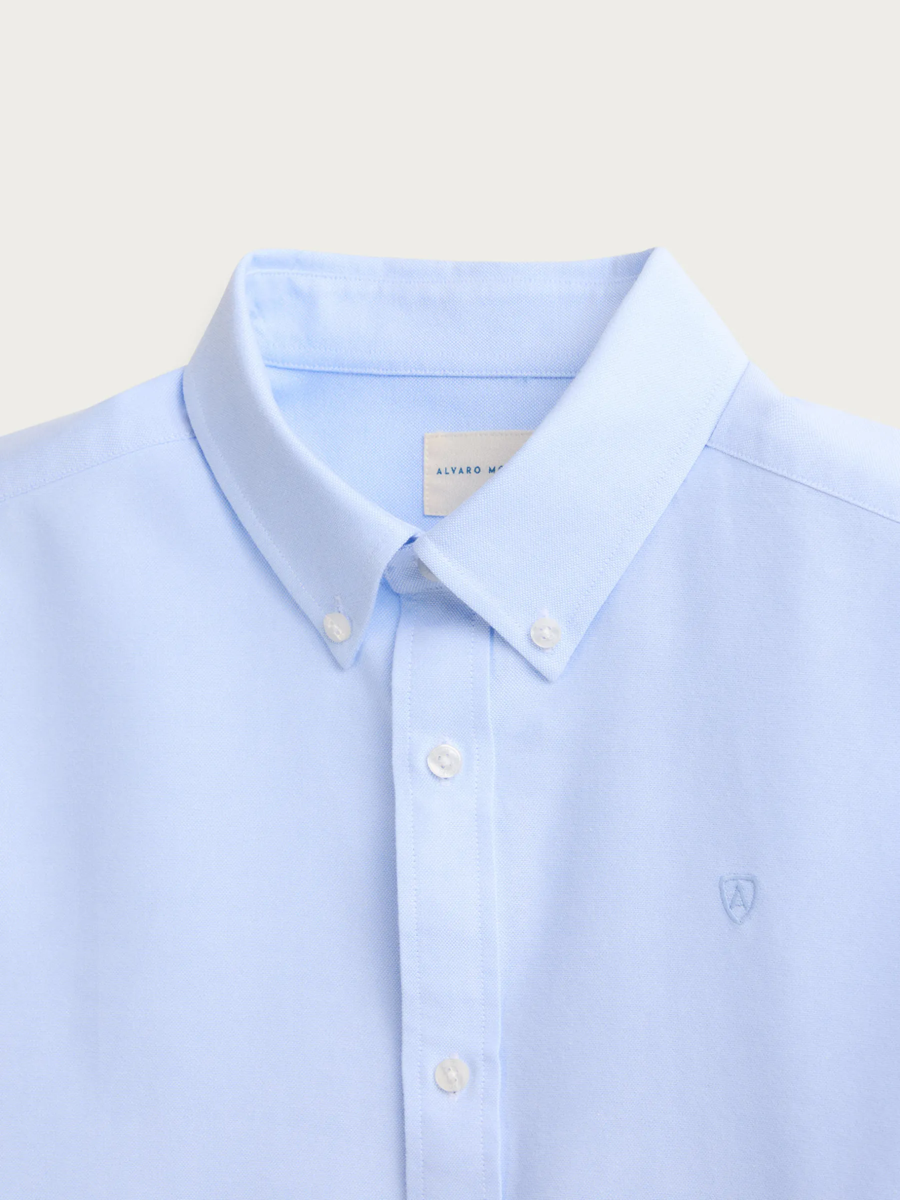 Oxford<Alvaro Moreno CAMISA OXFORD SOLID Celeste