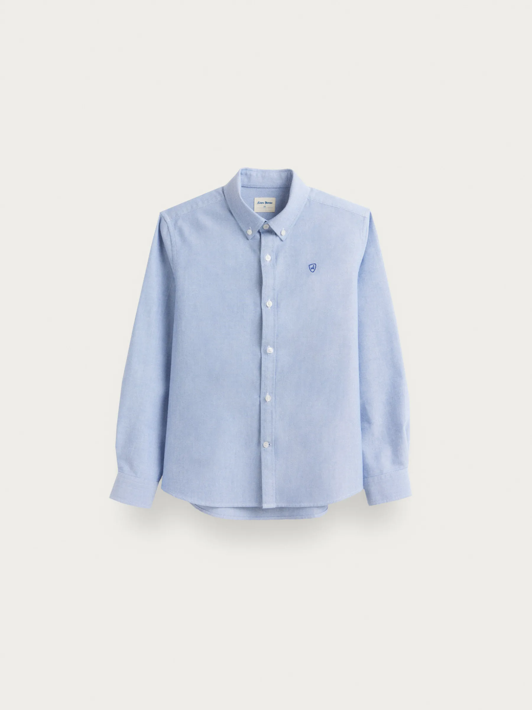 Camisas<Alvaro Moreno CAMISA OXFORD SOLID KIDS Azul