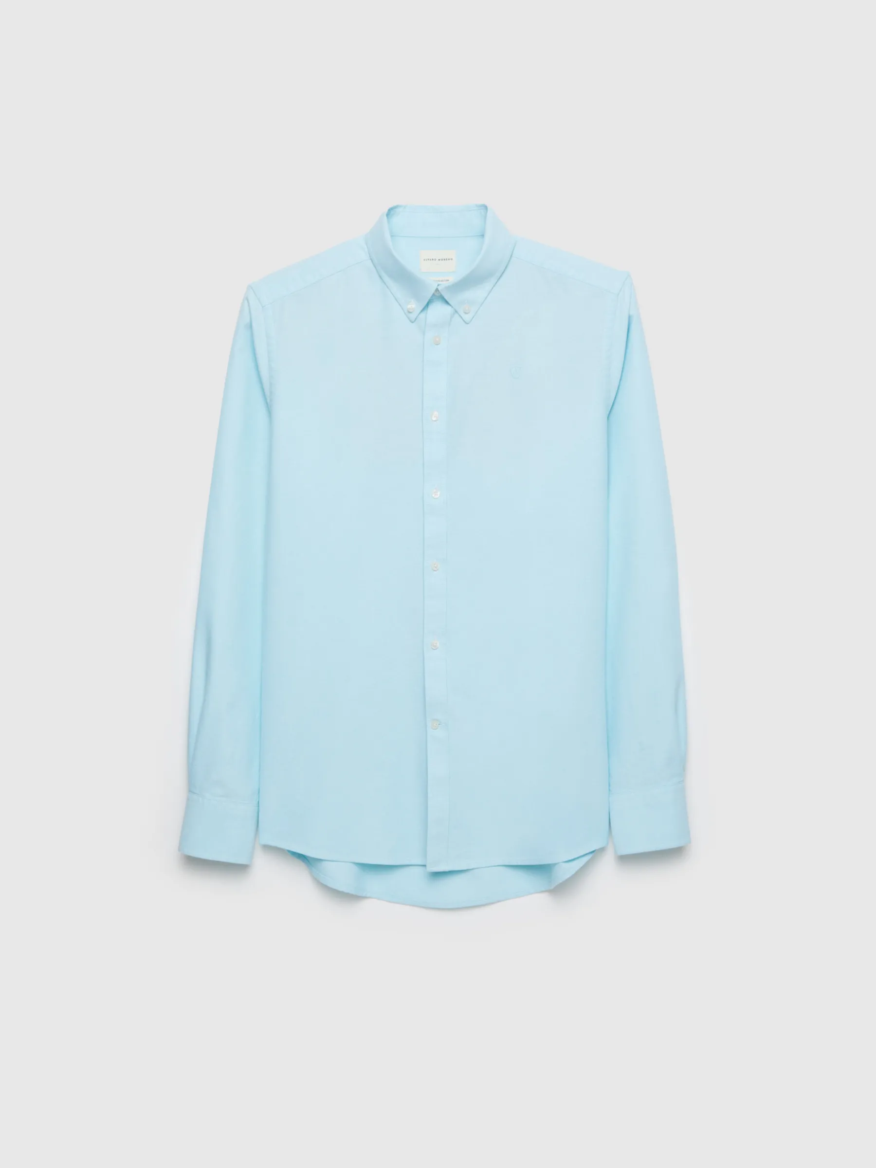 Oxford<Alvaro Moreno CAMISA OXFORD SOLID Verde Agua