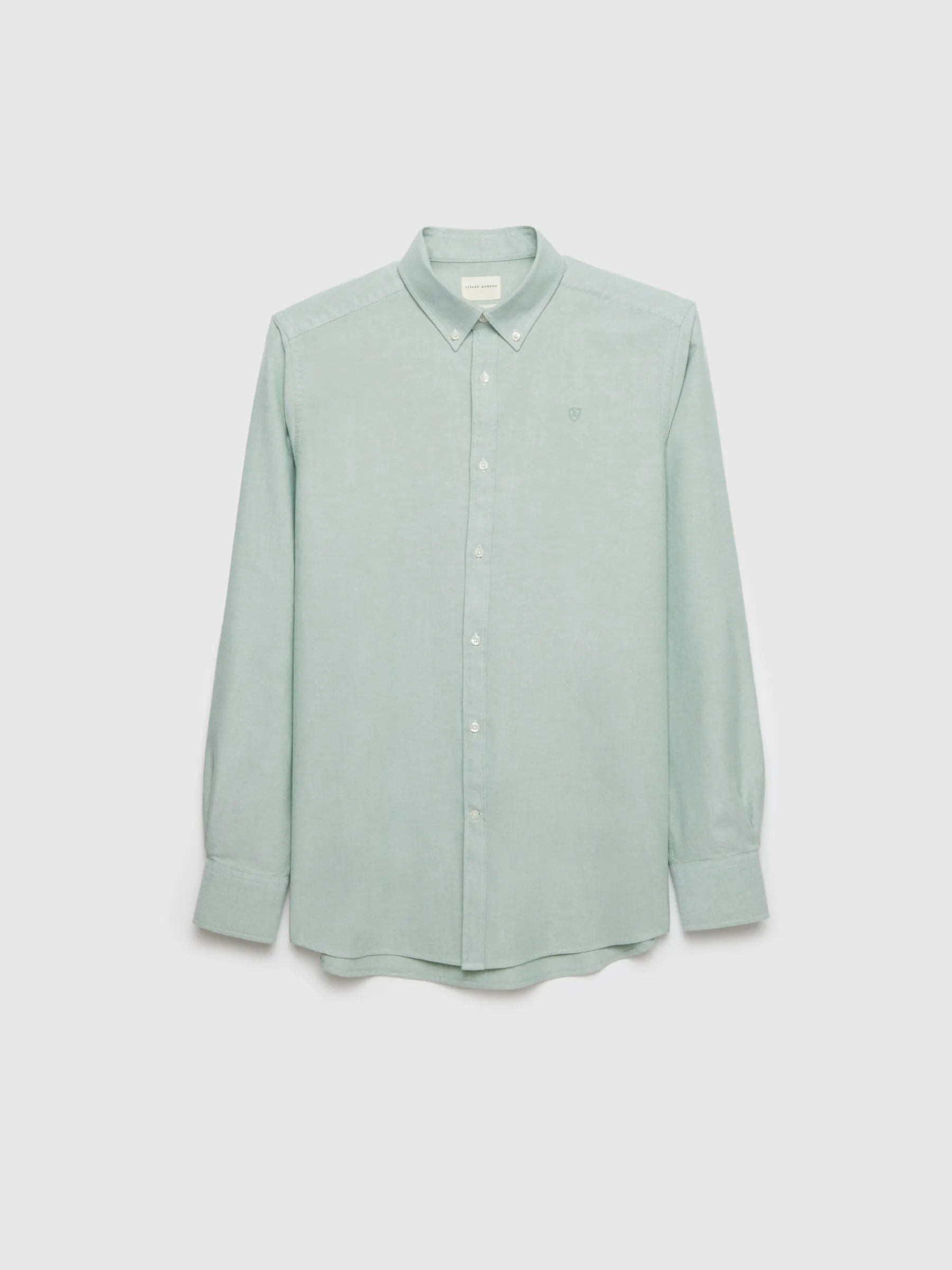 Oxford<Alvaro Moreno CAMISA OXFORD SOLID Verde