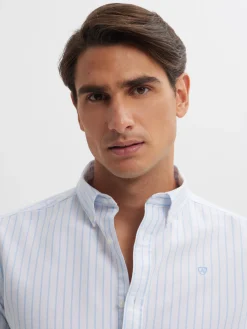 Oxford<Alvaro Moreno CAMISA OXFORD SUNNY Celeste