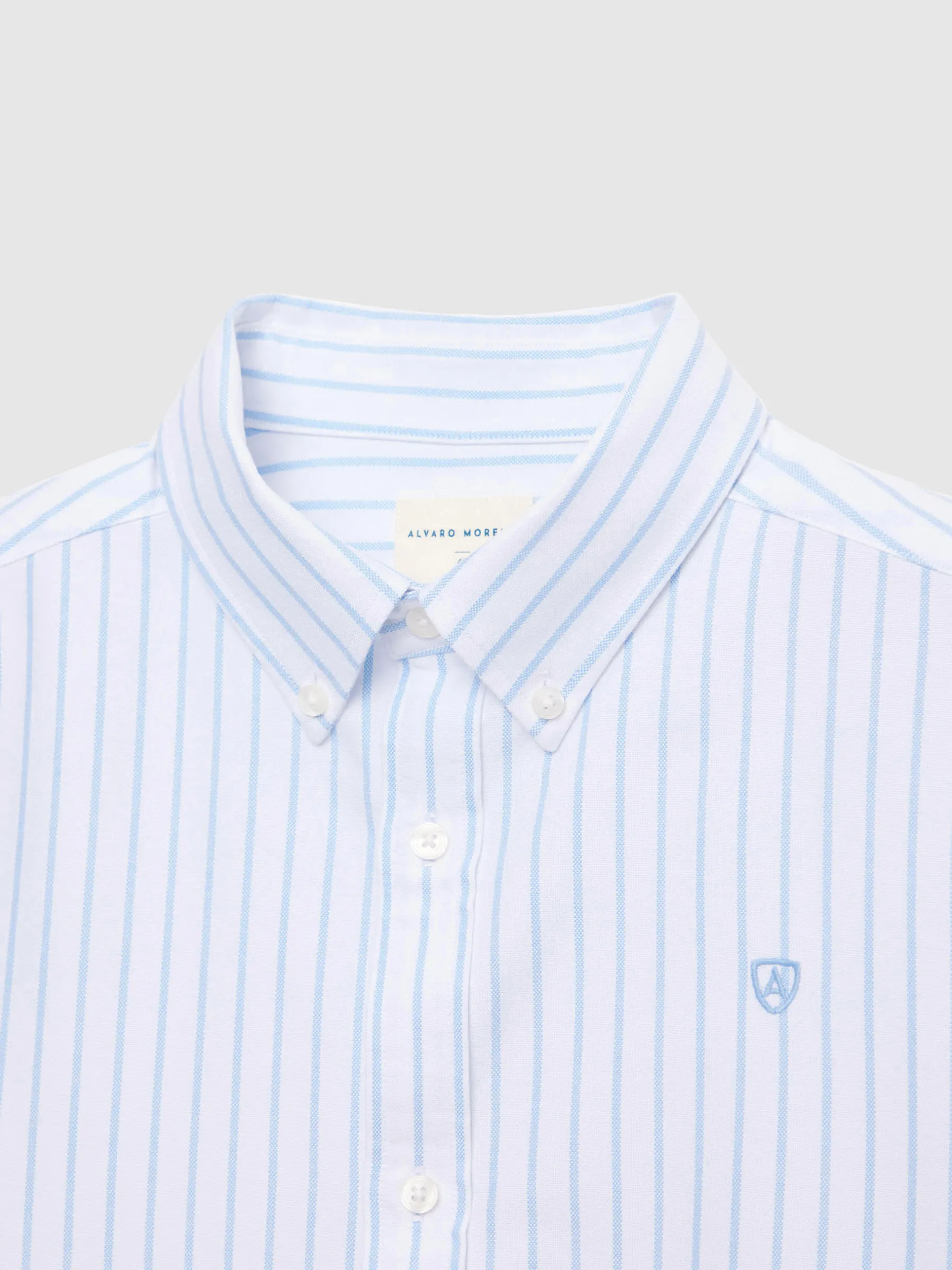 Oxford<Alvaro Moreno CAMISA OXFORD SUNNY Celeste