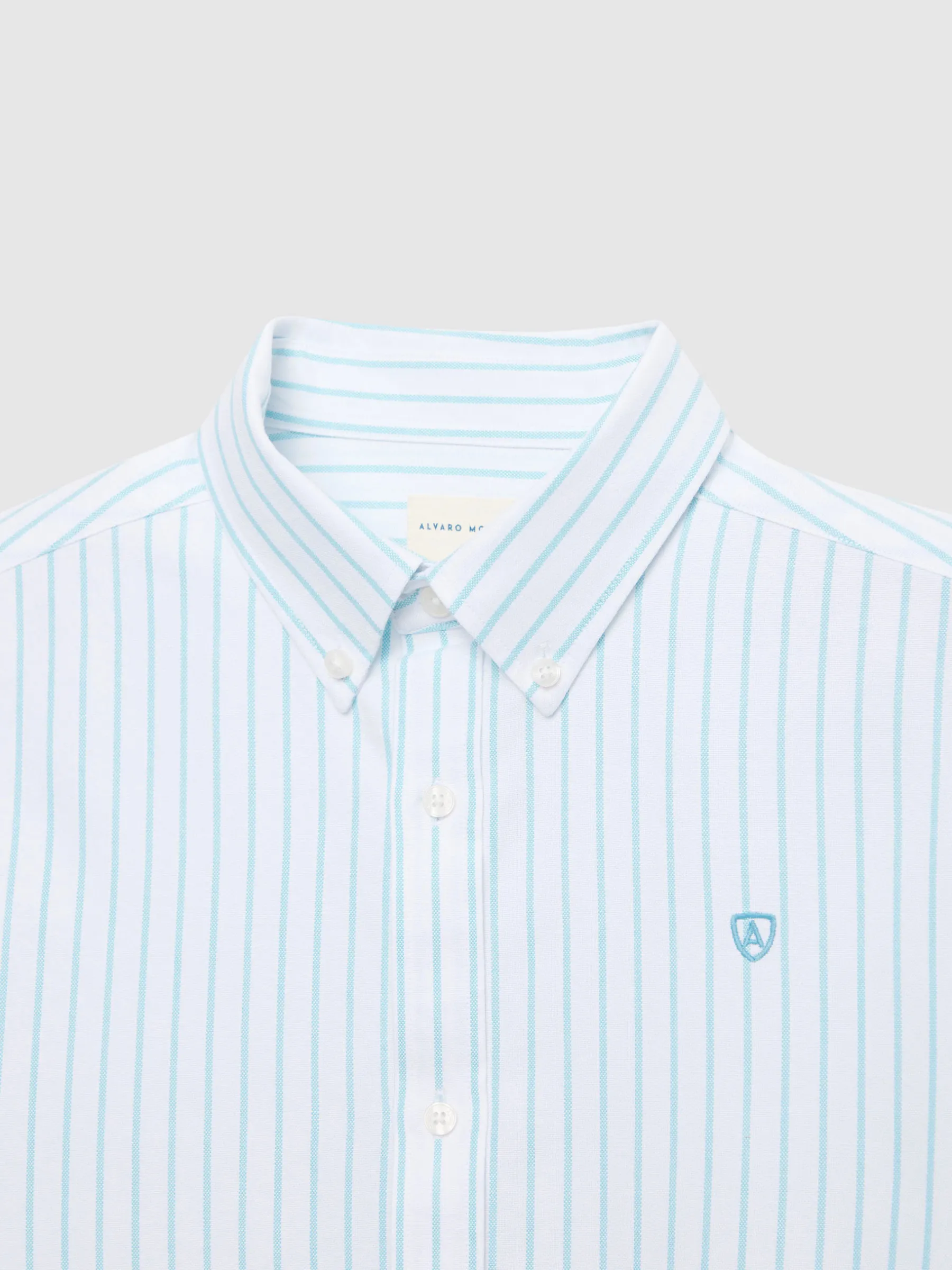 Oxford<Alvaro Moreno CAMISA OXFORD SUNNY Verde Agua