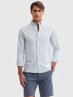 Oxford<Alvaro Moreno CAMISA OXFORD SUNSET Azul