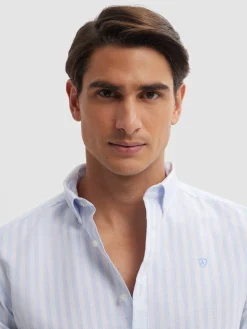 Oxford<Alvaro Moreno CAMISA OXFORD SUNSET Celeste